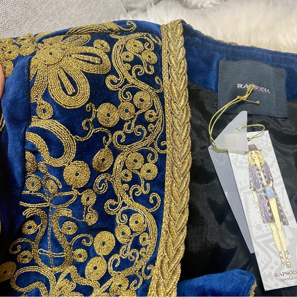 NWT Velvet Rapsodia Jacket Small 100% Cotton!! - Picture 2 of 5